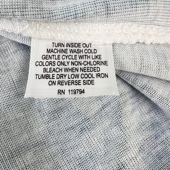 Style & Co Woman 1X Blue Green Floral Beaded V-Neck Short Sleeve Top - Picture 6 of 8